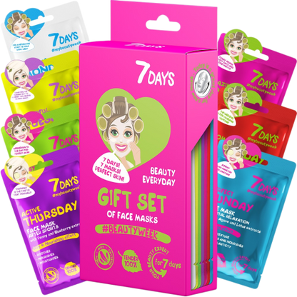 Gift set of face masks BEAUTY WEEK