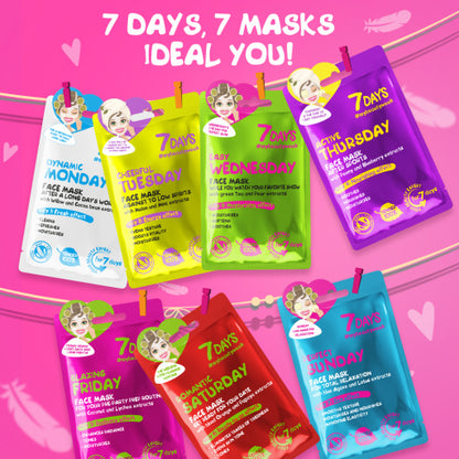 Gift set of face masks BEAUTY WEEK