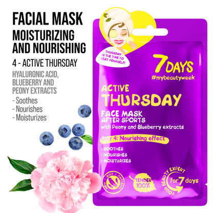 Gift set of face masks BEAUTY WEEK