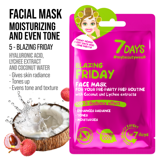 Gift set of face masks BEAUTY WEEK