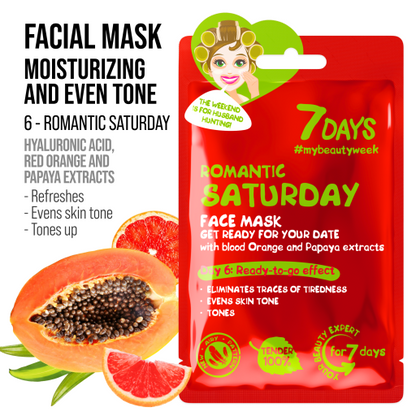 Gift set of face masks BEAUTY WEEK