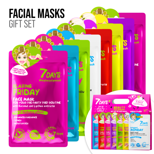 Gift set sheet masks BEAUTY CALENDAR