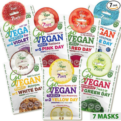 GoVegan Face Masks Beauty Set