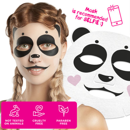 Gift set of face masks FUNNY BEAUTY SET PRETTY KITTY