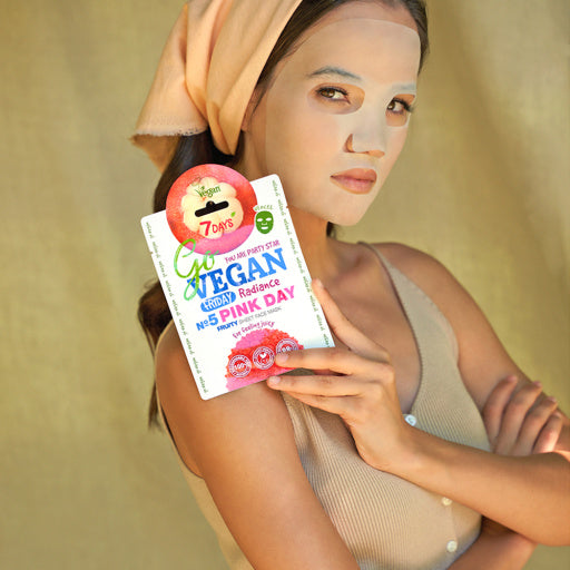 Fruity face sheet mask Friday PINK DAY 25 g