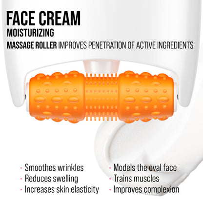 Face cream 3D massager, radiance and lifting, Vitamin C 40 ML