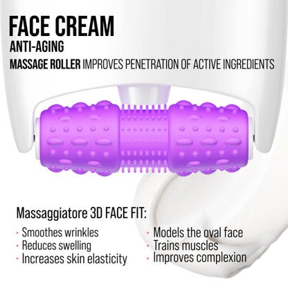 Face cream 3D massager, anti-age and lifting, Retinol & Hyaluronic Acid 80 ML