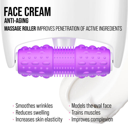 Face cream 3D massager, anti-age and lifting, Retinol & Hyaluronic Acid 40 ML