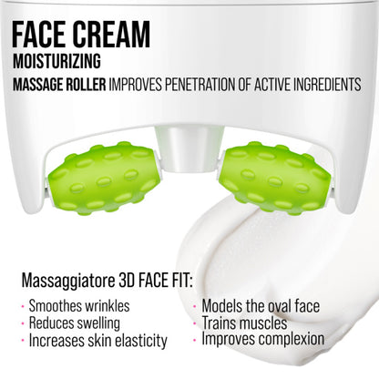 Face cream 3D massager, moisturizing and barrier repairing, Ceramide 80 ML