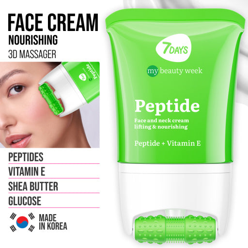 Face cream 3D massager, lifting and nourishing, Peptide 80 ML