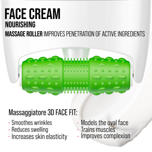 Face cream 3D massager, lifting and nourishing, Peptide 80 ML