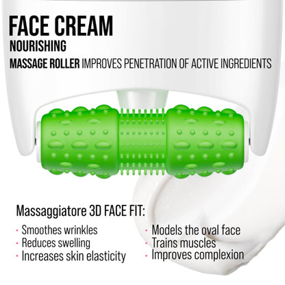 Face cream 3D massager, lifting and nourishing, Peptide 80 ML