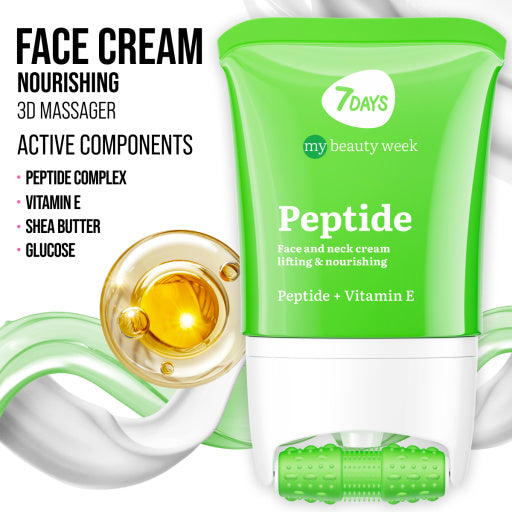 Face cream 3D massager, lifting and nourishing, Peptide 80 ML