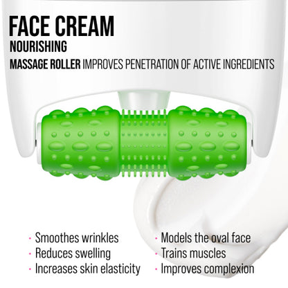 Face cream 3D massager, lifting and nourishing, Peptide 40 ML