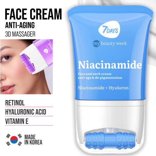 Face cream 3D massager, anti-age and depigmentation, Niacinamide 80 ML