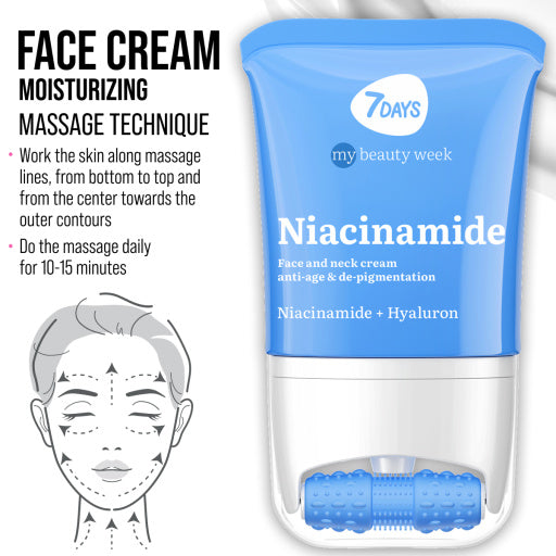 Face cream 3D massager, anti-age and depigmentation, Niacinamide 80 ML