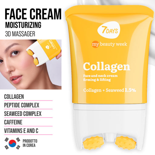 Face cream 3D massager, firming and lifting, Collagen 80 ML