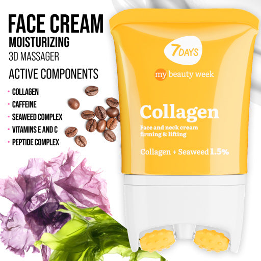 Face cream 3D massager, firming and lifting, Collagen 80 ML