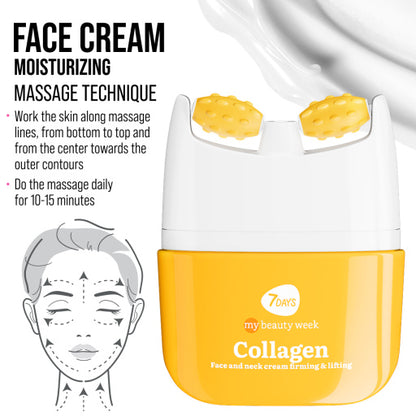 Face cream 3D massager, firming and lifting, Collagen 40 ML