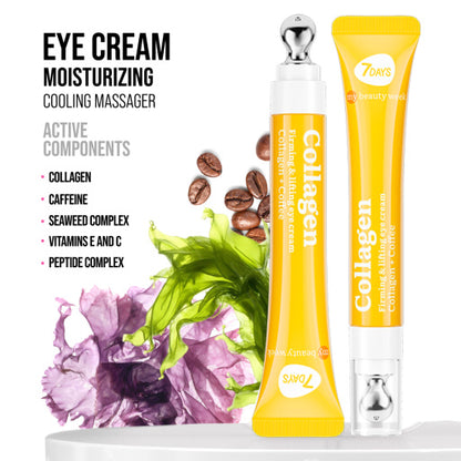 Eye cream cryo massager, firming and lifting, Collagen 18 ML