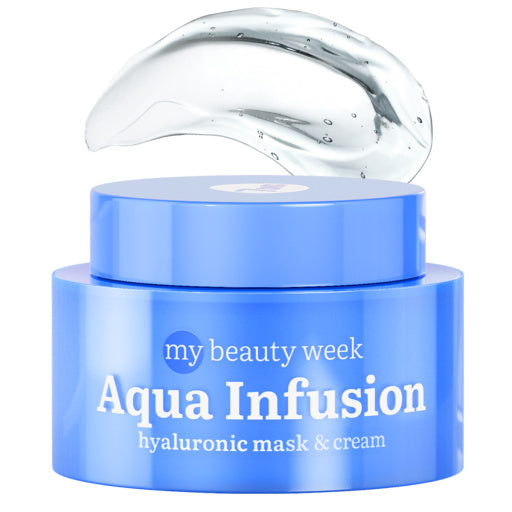 Face cream & mask, moisturizing and even tone, Hyaluronic acid, AQUA INFUSION