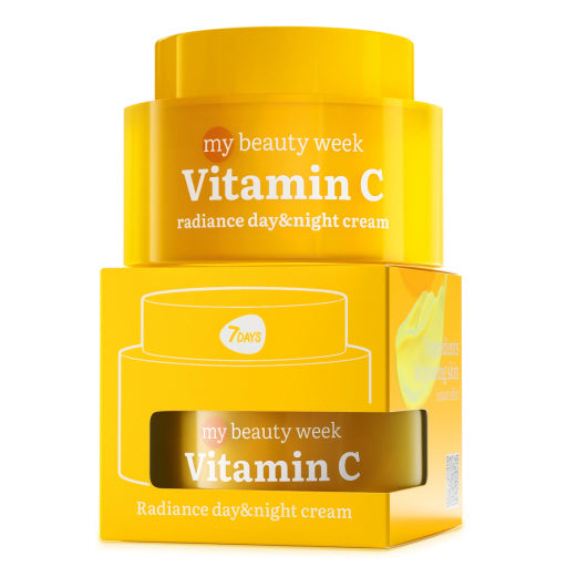 Face cream, moisturizing and radiance, VITAMIN C