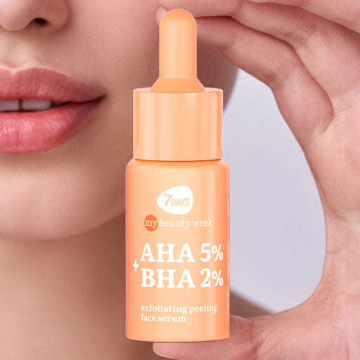 Exfoliating face serum AHA+BHA peeling