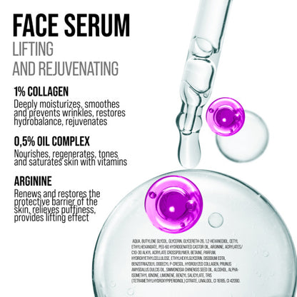 Lifting face serum COLLAGEN DROPS