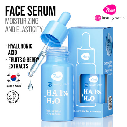 Hyaluronic face serum HA+H2O