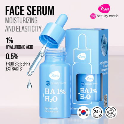 Hyaluronic face serum HA+H2O