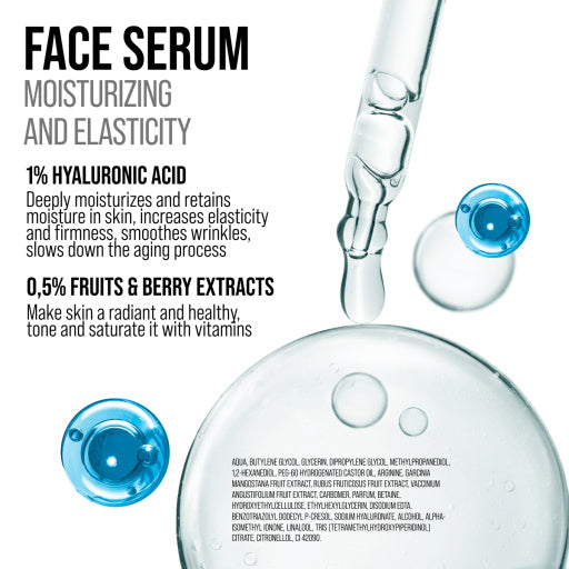 Hyaluronic face serum HA+H2O