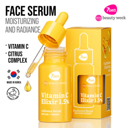 Radiance facial serum+toner VITAMIN C ELIXIR