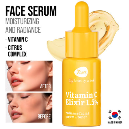 Radiance facial serum+toner VITAMIN C ELIXIR