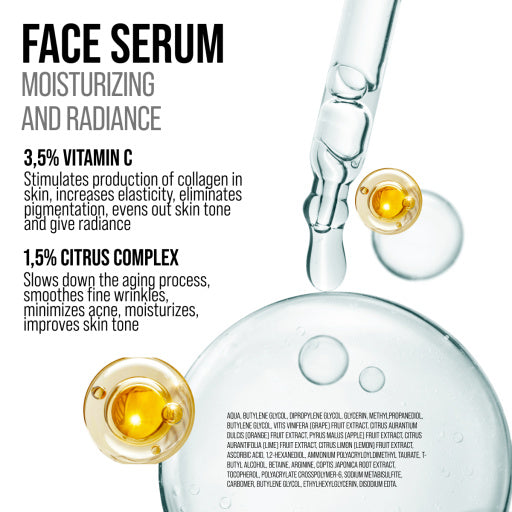 Radiance facial serum+toner VITAMIN C ELIXIR