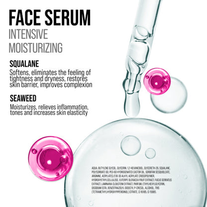 Revitalizing face serum MILKY BOOST Squalane