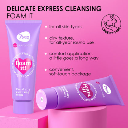 Facial airy cleansing foam FOAM IT!