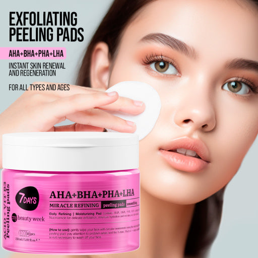 Miracle refining peeling pads for face AHA+BHA+PHA+LHA