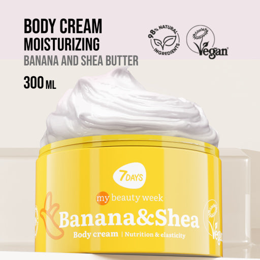 Nutrition & elasticity body cream BANANA&SHEA