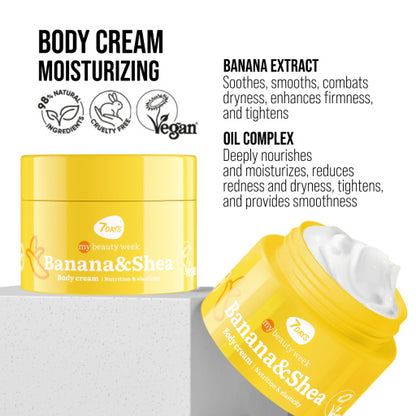 Nutrition & elasticity body cream BANANA&SHEA