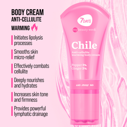 Anti-cellulite hot body cream CHILE HOT