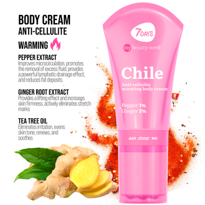 Anti-cellulite hot body cream CHILE HOT