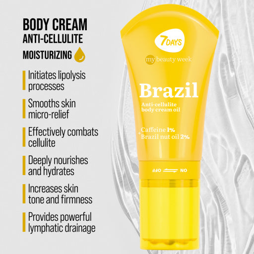 Anti-cellulite body cream-oil BRAZIL