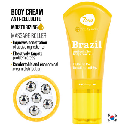 Anti-cellulite body cream-oil BRAZIL