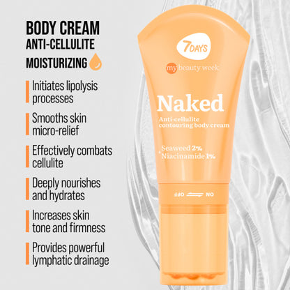 Anti-cellulite contouring body cream NAKED