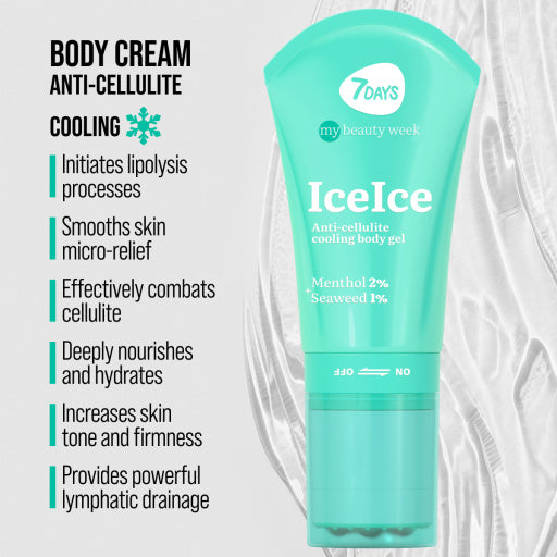 Anti-cellulite cooling body gel ICEICE COOL