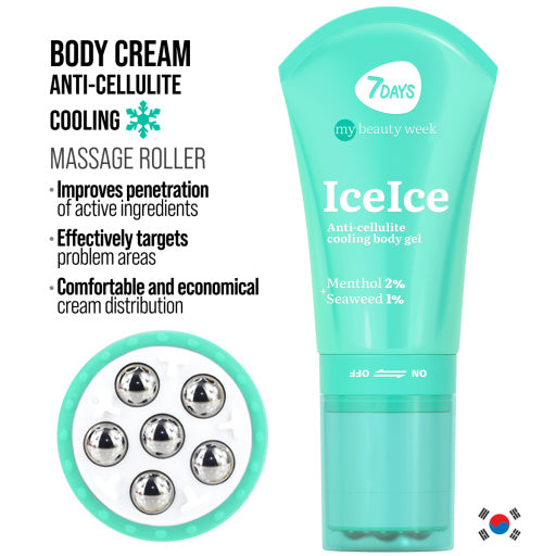 Anti-cellulite cooling body gel ICEICE COOL