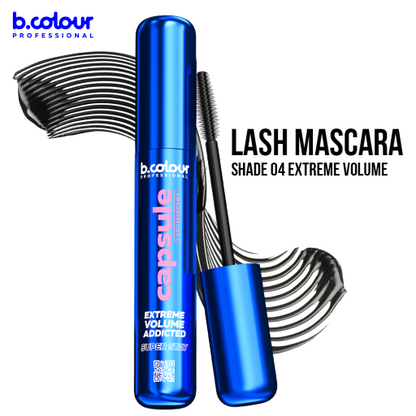 SuperStay black lash mascara / 04 Extreme volume, B.COLOUR PROFESSIONAL CAPSULE, 7,3 ml