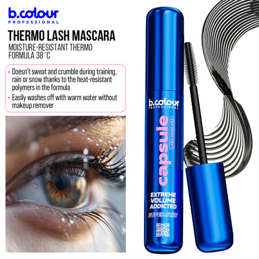 SuperStay black lash mascara / 04 Extreme volume, B.COLOUR PROFESSIONAL CAPSULE, 7,3 ml