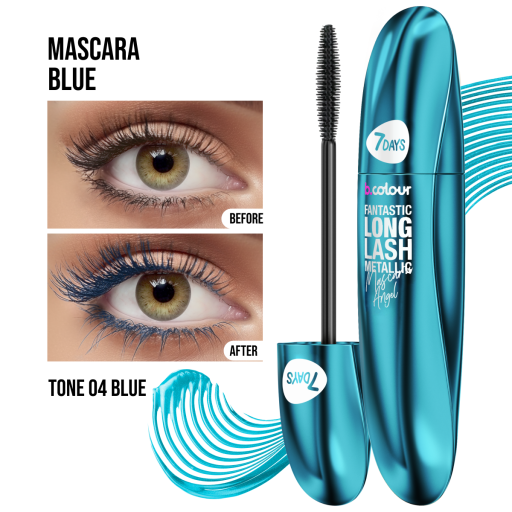 Metallic mascara 04 / BLUE