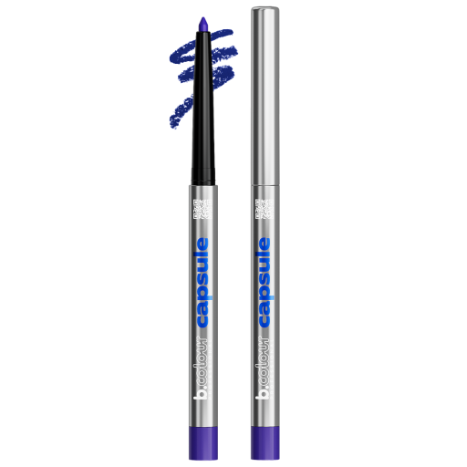 Automatic kajal eye pencil / 04 Maya blue, B.COLOUR PROFESSIONAL CAPSULE, 0,25 g